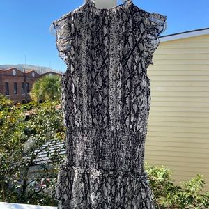 Tcec snakeskin dress